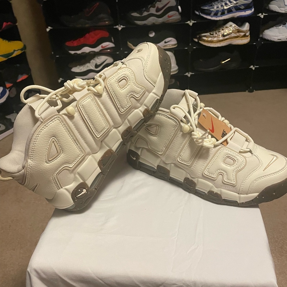 Nike Air More Uptempo, Coconut Milk, DX1939-100, men’s size 11